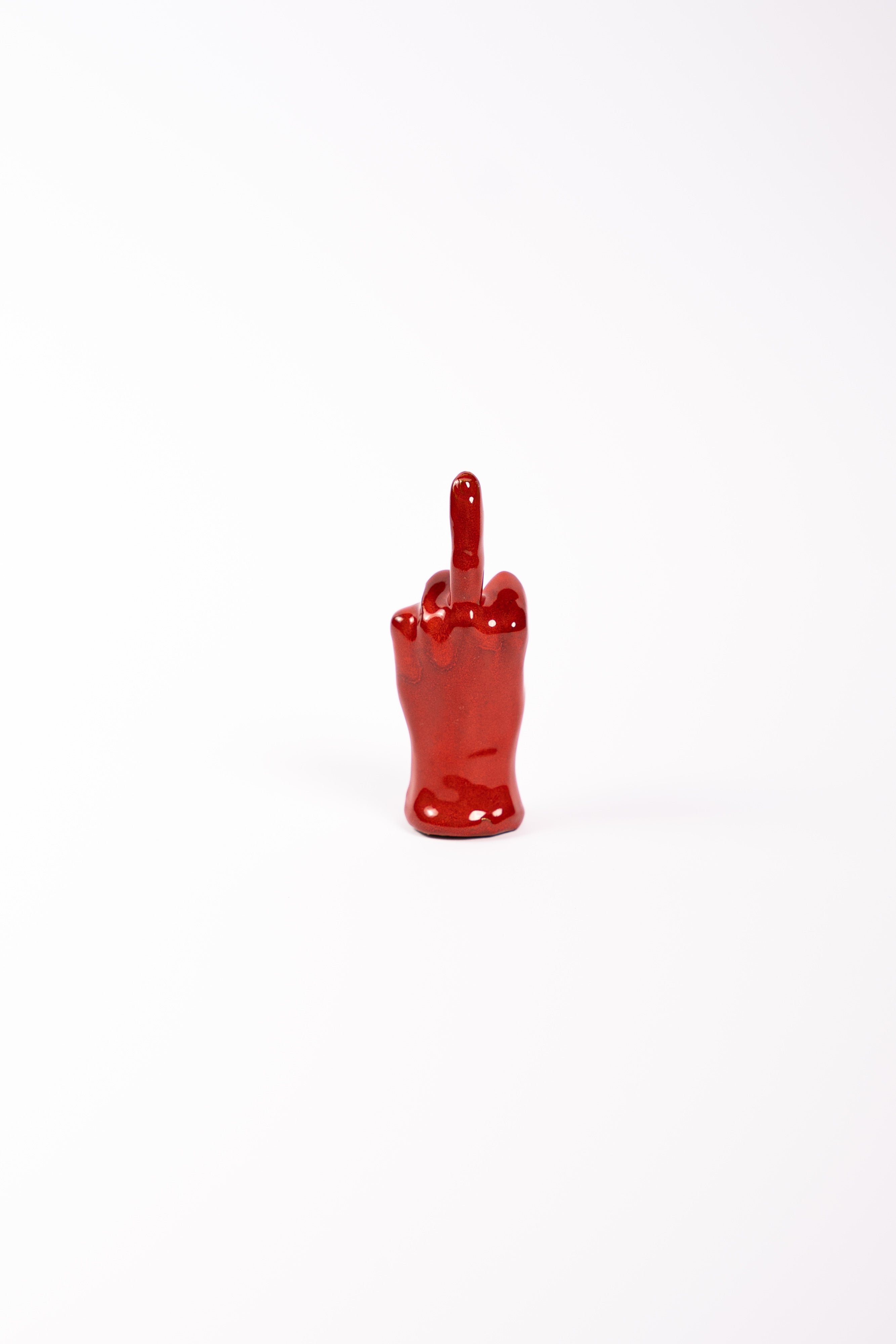 Mano Dito Medio in Ceramica